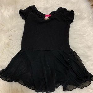 Girls black dance leotard/danceware.